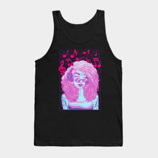 Pastel Goth Music Lover Tank Top